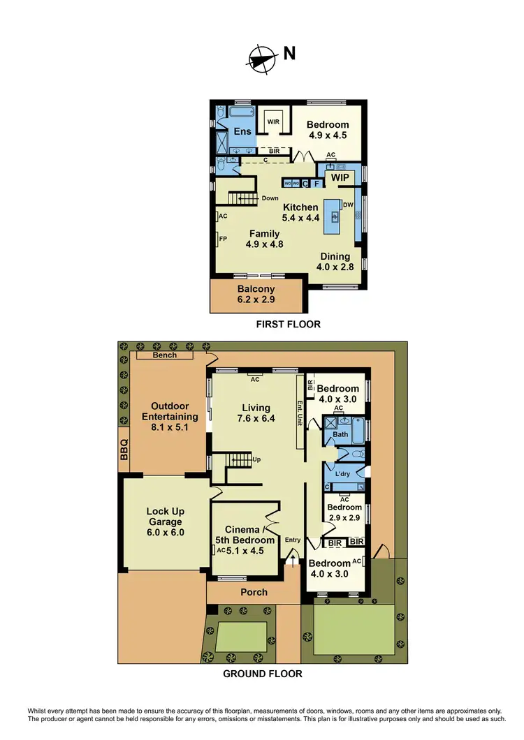 Floorplan of Homely house listing, 6 Mill Court, Sunshine North VIC 3020