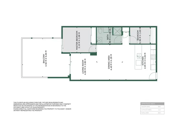 Floorplan of Homely unit listing, 11/107 Kittyhawk Drive, Chermside QLD 4032