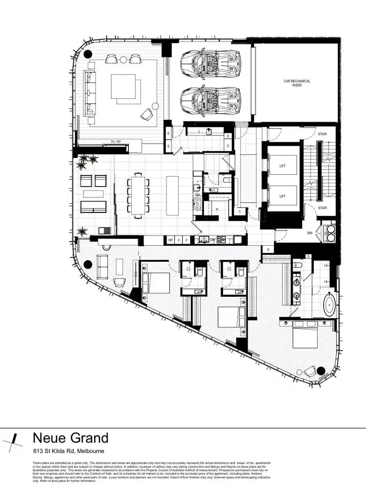 Floorplan of Homely apartment listing, Level 10/613 St Kilda Road, Melbourne VIC 3004