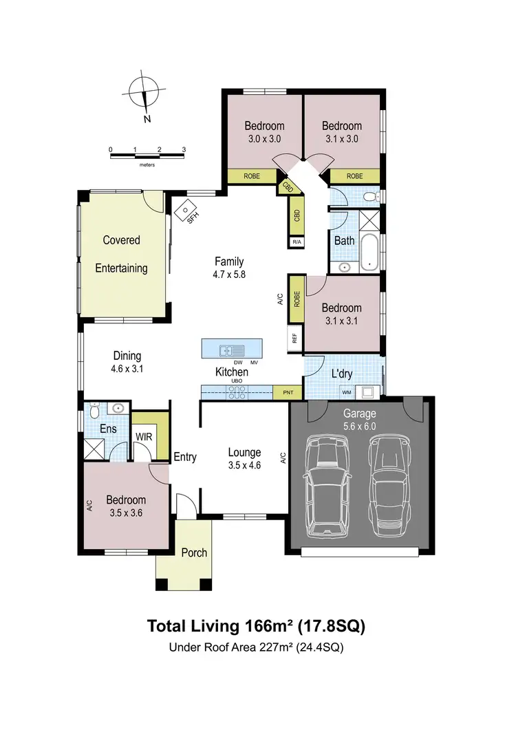 Floorplan of Homely house listing, 5 Sanctuary Court, Longwarry VIC 3816