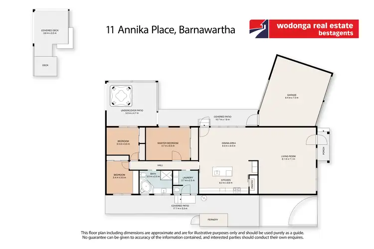 Floorplan of Homely house listing, 11 Annika Place, Barnawartha VIC 3688