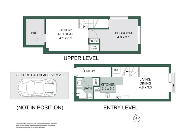 Floorplan of Homely apartment listing, 35/12 Hayberry Street, Crows Nest NSW 2065