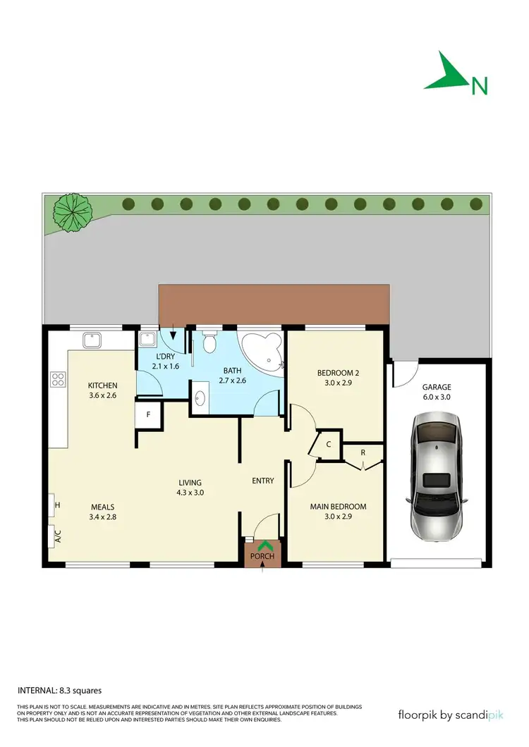 Floorplan of Homely unit listing, 18/31-35 Glen Park Road, Bayswater North VIC 3153