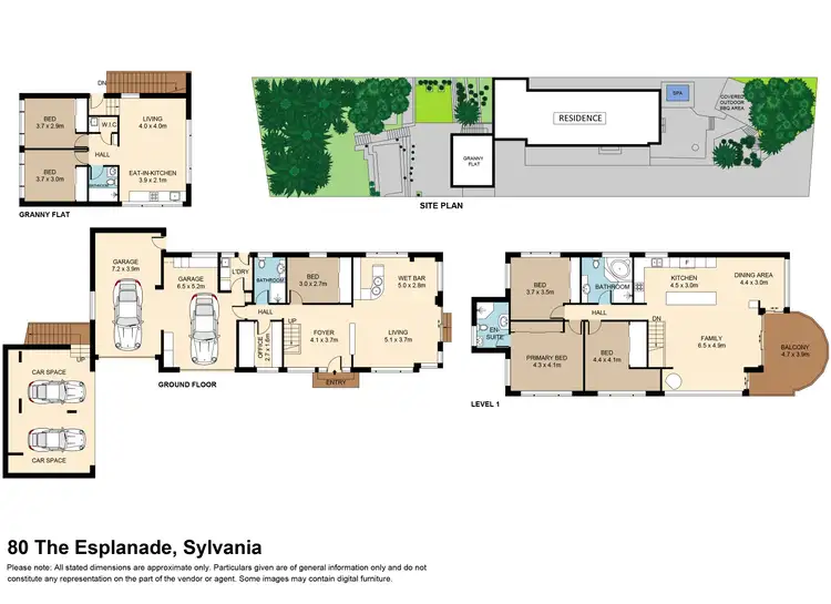 Floorplan of Homely house listing, 80 The Esplanade, Sylvania NSW 2224
