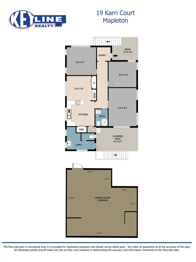 Floorplan of Homely house listing, 19 Karri Court, Mapleton QLD 4560