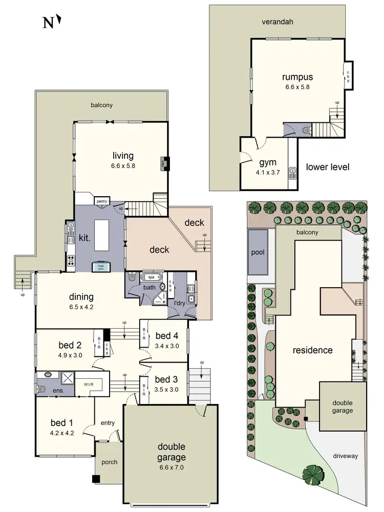 Floorplan of Homely house listing, 27 Mandl Close, Lilydale VIC 3140