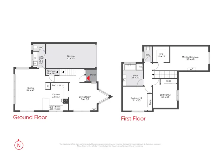 Floorplan of Homely townhouse listing, 111 Duffy Street, Epping VIC 3076