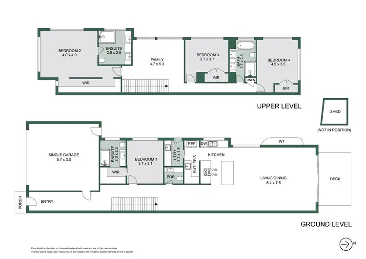Floorplan of Homely house listing, 12A Paterson Street, Rosebud VIC 3939