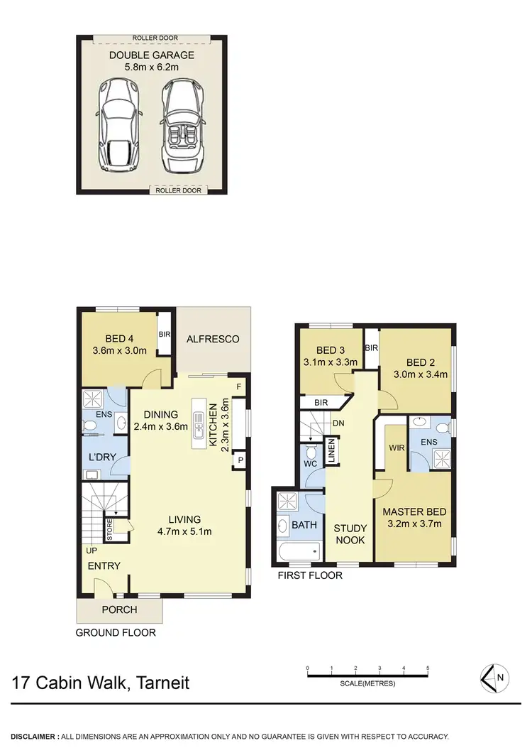 Floorplan of Homely house listing, 17 Cabin Walk, Tarneit VIC 3029