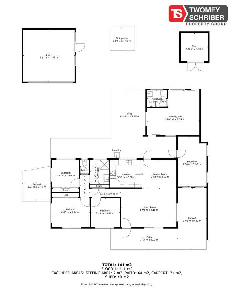 Floorplan of Homely house listing, 10 Bardup Close, White Rock QLD 4868