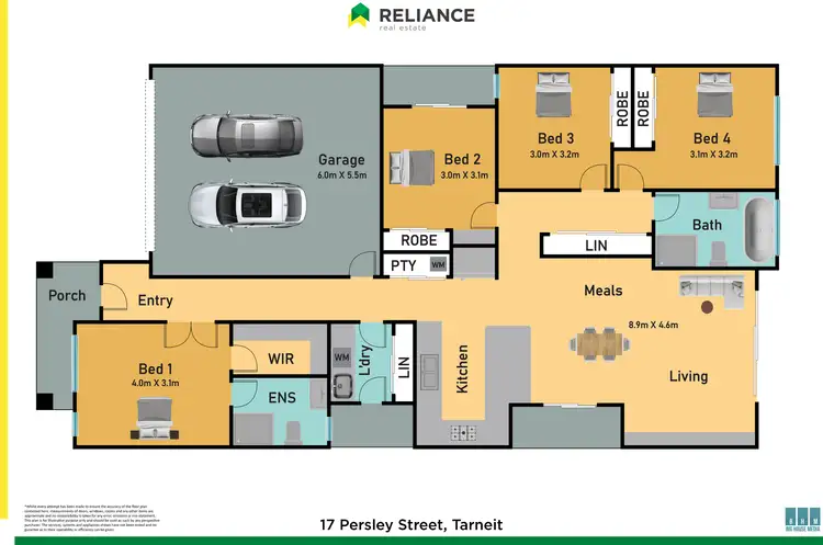 Floorplan of Homely house listing, 17 Persley Street, Tarneit VIC 3029