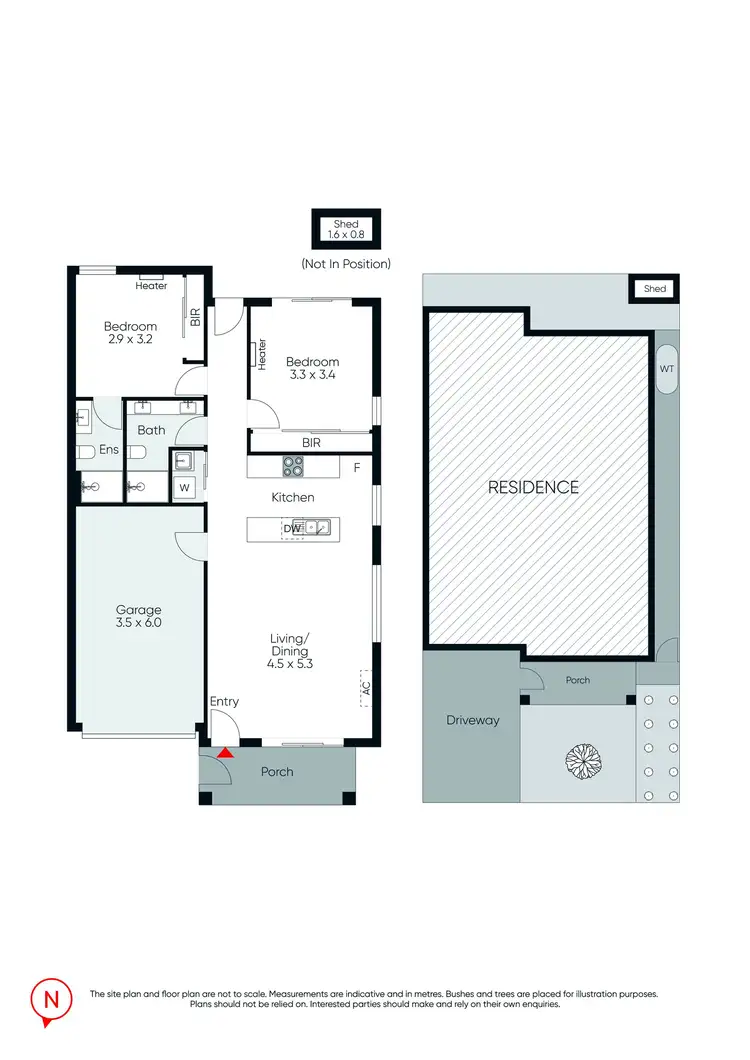 Floorplan of Homely unit listing, 15/6 McKay Place, Melton South VIC 3338