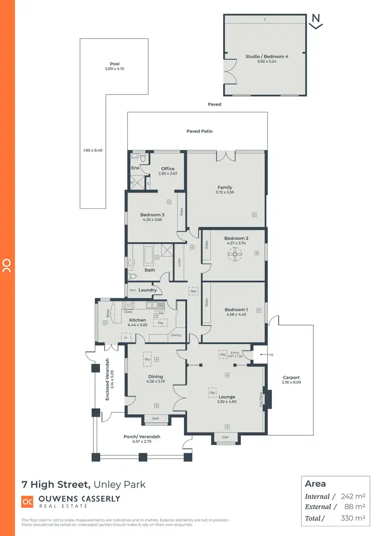 Floorplan of Homely house listing, 7 High Street, Unley Park SA 5061