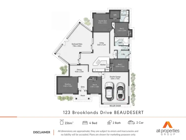 Floorplan of Homely house listing, 123 Brooklands Drive, Beaudesert QLD 4285