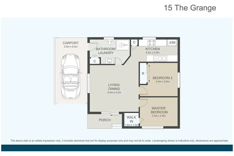 Floorplan of Homely retirement listing, 15/4 Gimberts Road, Morisset NSW 2264