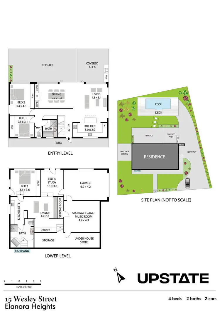 Floorplan of Homely house listing, 15 Wesley Street, Elanora Heights NSW 2101