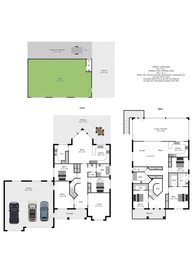 Floorplan of Homely house listing, 10 Innisfree Drive, West Wodonga VIC 3690