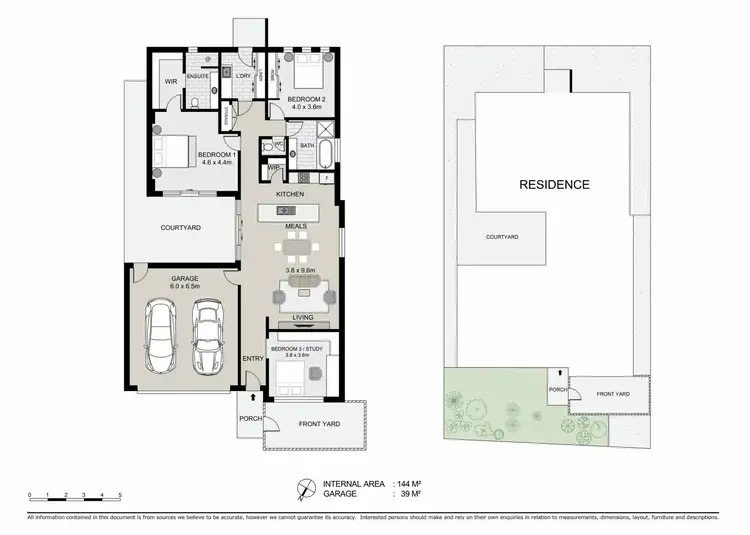 Floorplan of Homely unit listing, 2/2 Pilcher Street, Strathdale VIC 3550