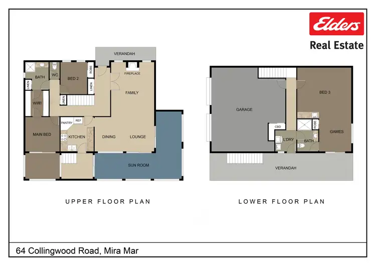 Floorplan of Homely house listing, 64 Collingwood Road, Mira Mar WA 6330
