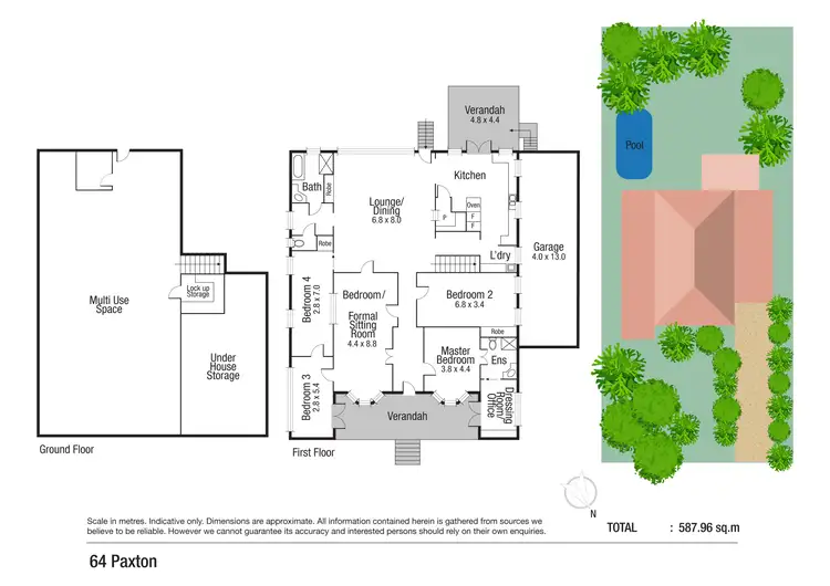 Floorplan of Homely house listing, 64 Paxton Street, North Ward QLD 4810