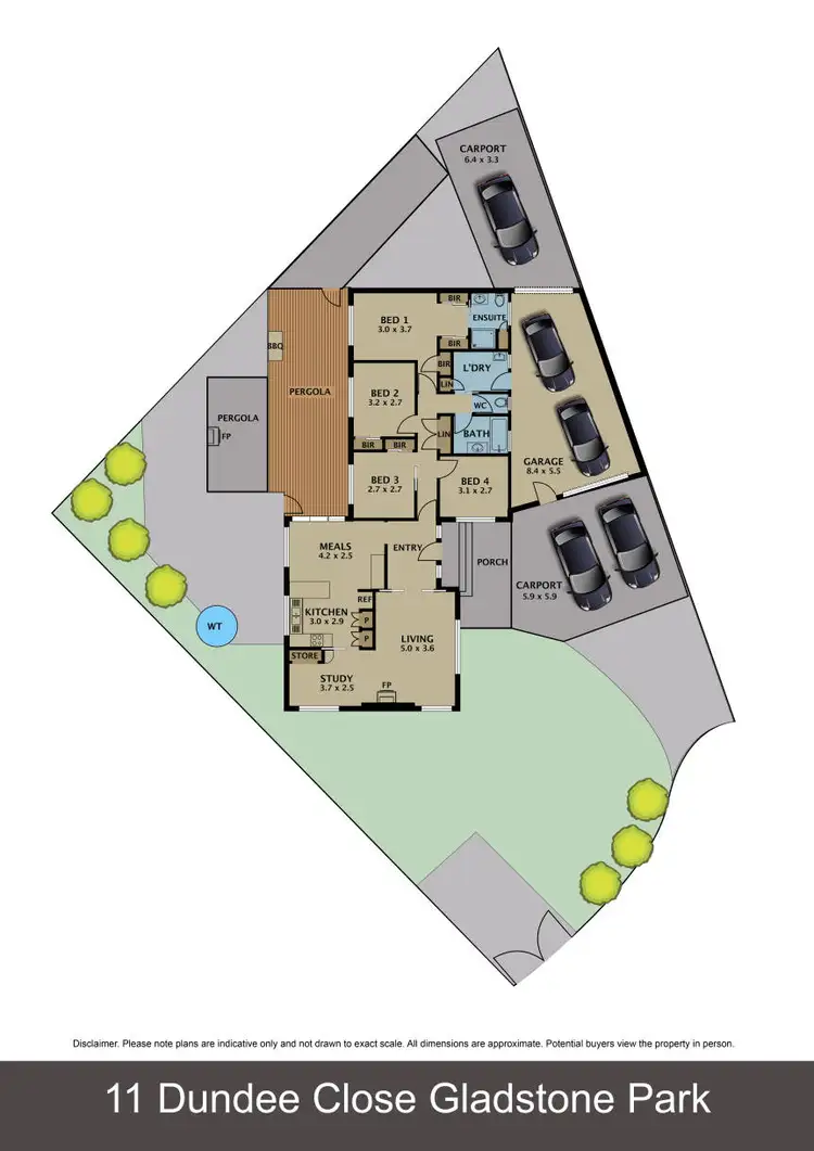 Floorplan of Homely house listing, 11 Dundee Close, Gladstone Park VIC 3043