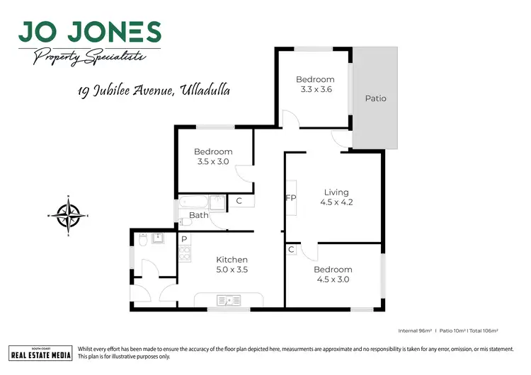 Floorplan of Homely house listing, 19 Jubilee Avenue, Ulladulla NSW 2539