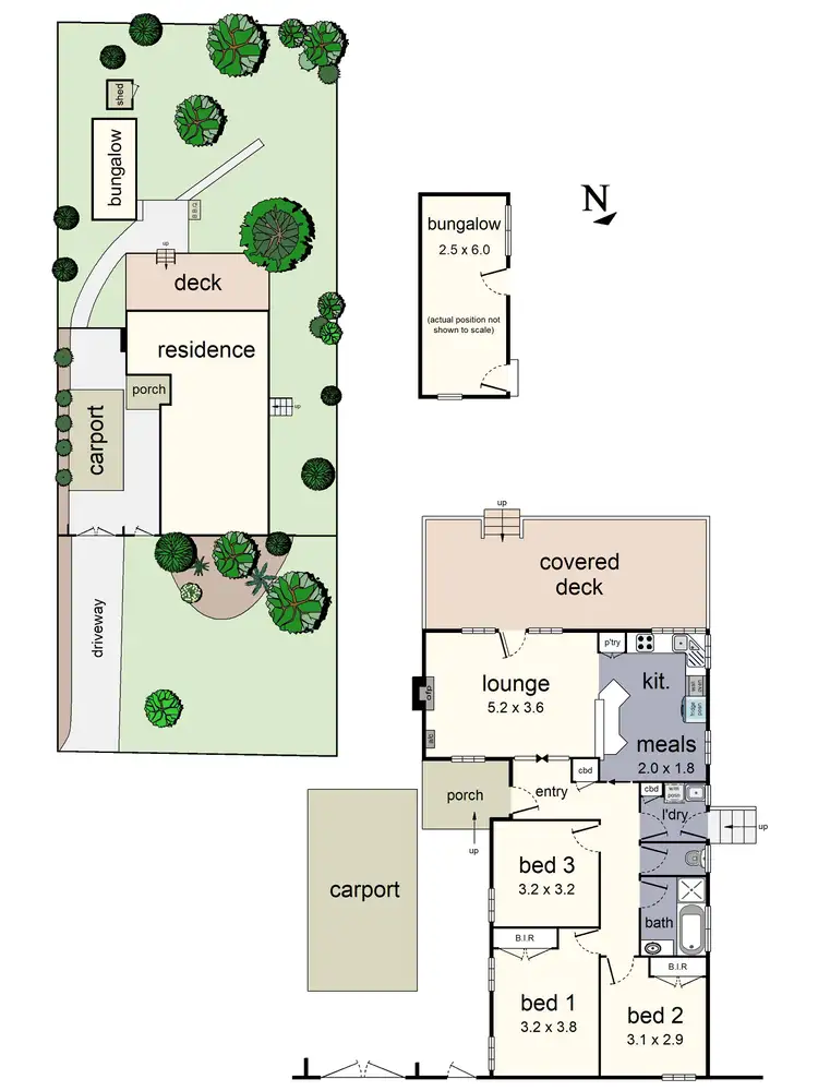 Floorplan of Homely house listing, 386 Boronia Road, Boronia VIC 3155