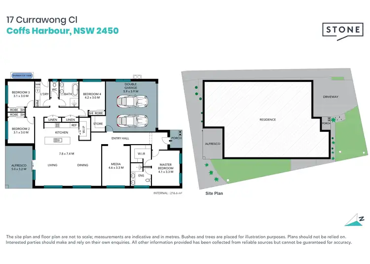 Floorplan of Homely house listing, 17 Currawong Close, Coffs Harbour NSW 2450