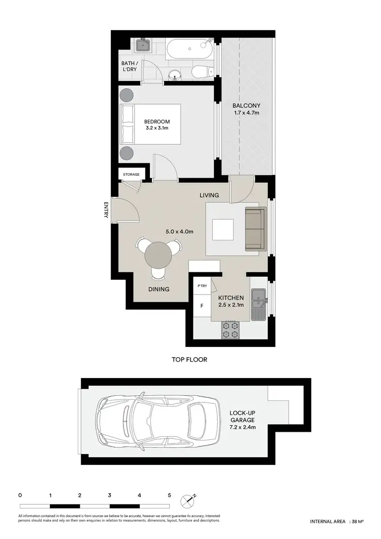 Floorplan of Homely unit listing, 14/36 Forster Street, West Ryde NSW 2114