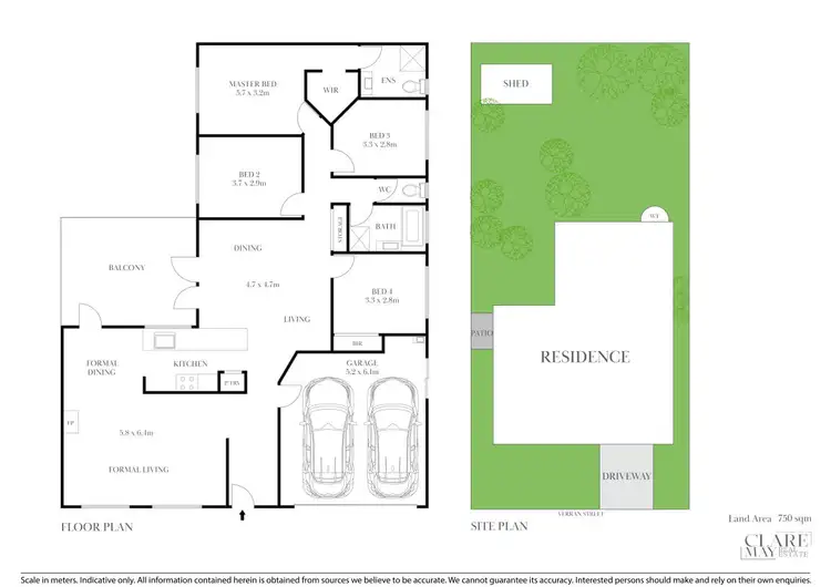 Floorplan of Homely house listing, 20 Verran Street, Bellbird Park QLD 4300