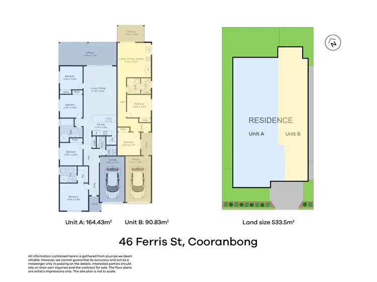 Floorplan of Homely house listing, 46 Ferris Street, Cooranbong NSW 2265
