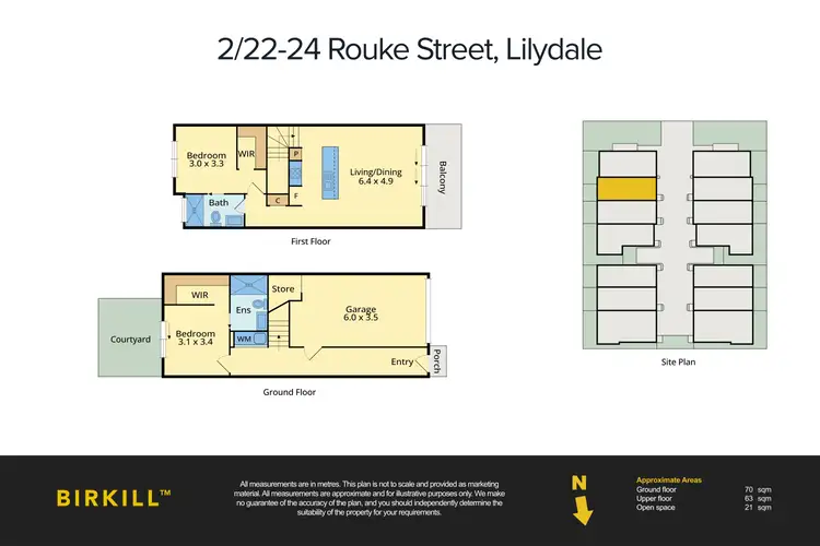 Floorplan of Homely house listing, 2/22-24 Rouke Street, Lilydale VIC 3140