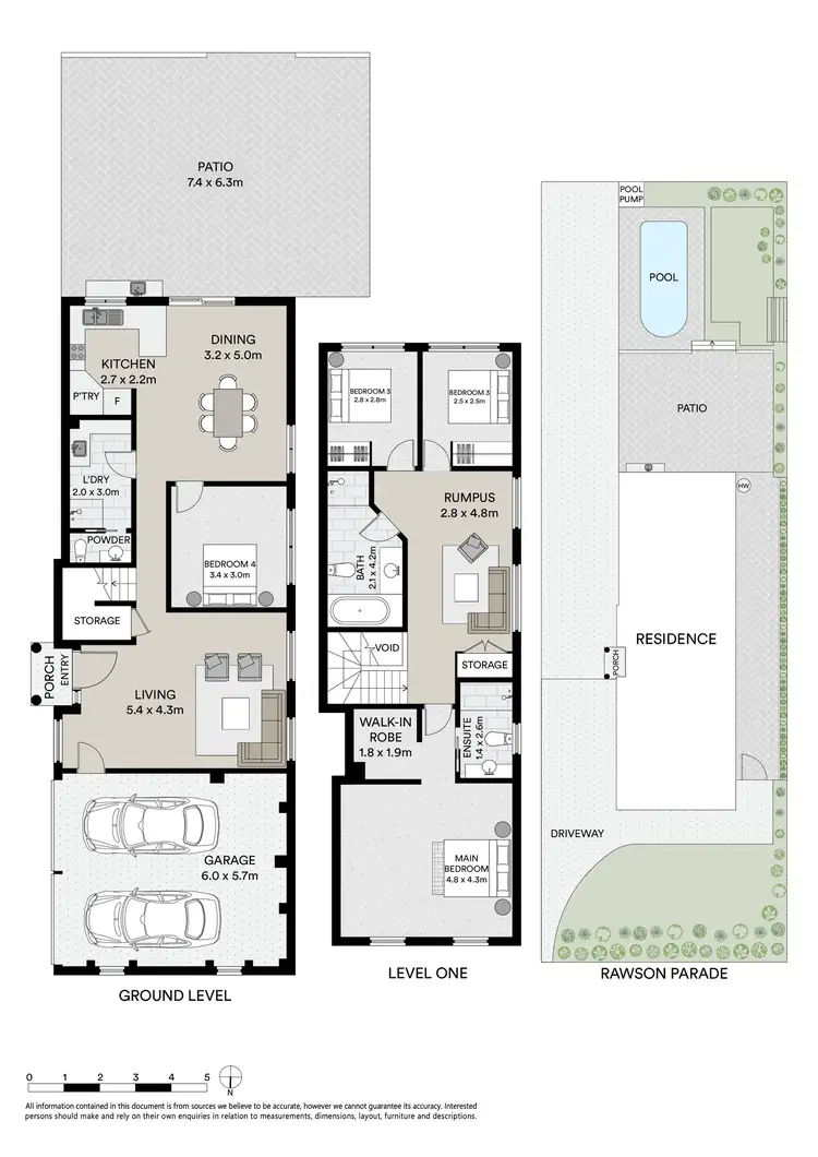Floorplan of Homely house listing, 26B Rawson Parade, Caringbah South NSW 2229