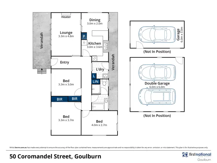 Floorplan of Homely house listing, 50 Coromandel Street, Goulburn NSW 2580