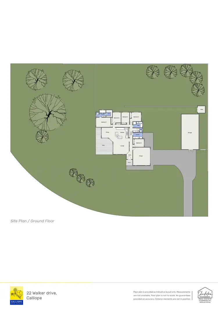 Floorplan of Homely house listing, 22 Walker Drive, Calliope QLD 4680