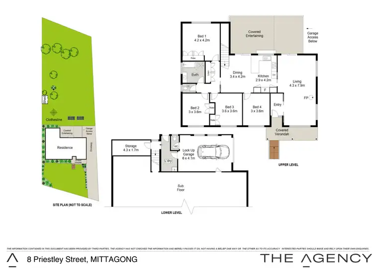 Floorplan of Homely house listing, 8 Priestley Street, Mittagong NSW 2575