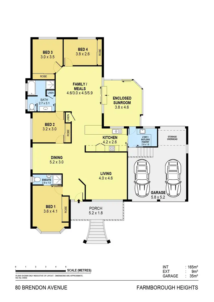 Floorplan of Homely house listing, 80 Brendon Avenue, Farmborough Heights NSW 2526