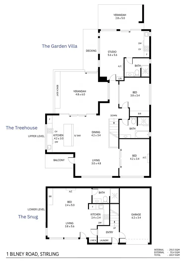 Floorplan of Homely house listing, 1 Bilney Road, Stirling SA 5152