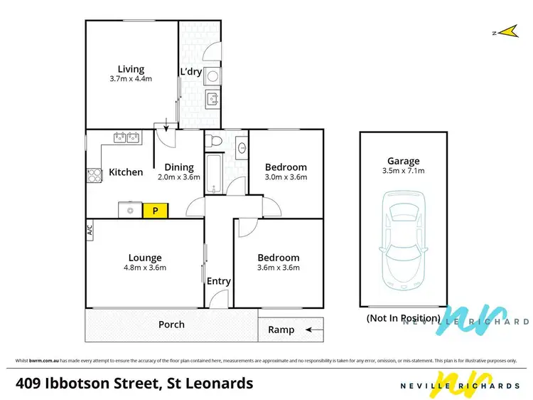 Floorplan of Homely house listing, 409 Ibbotson Street, St Leonards VIC 3223