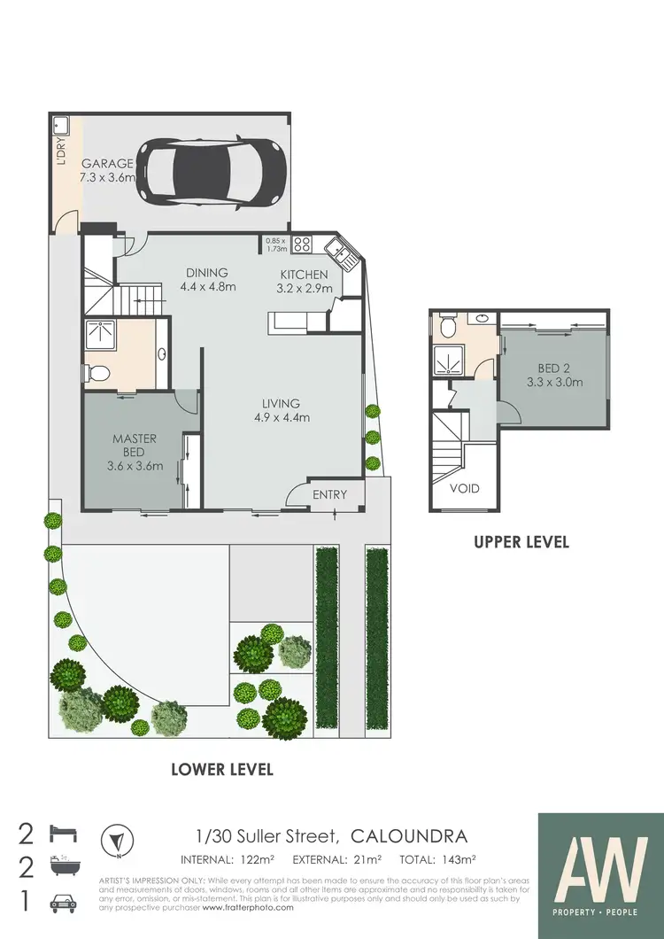 Floorplan of Homely house listing, 1/30 Suller Street, Caloundra QLD 4551