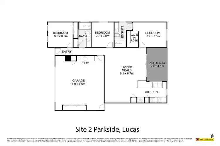 Floorplan of Homely retirement listing, 2/65 Eleanor Drive, Lucas VIC 3350