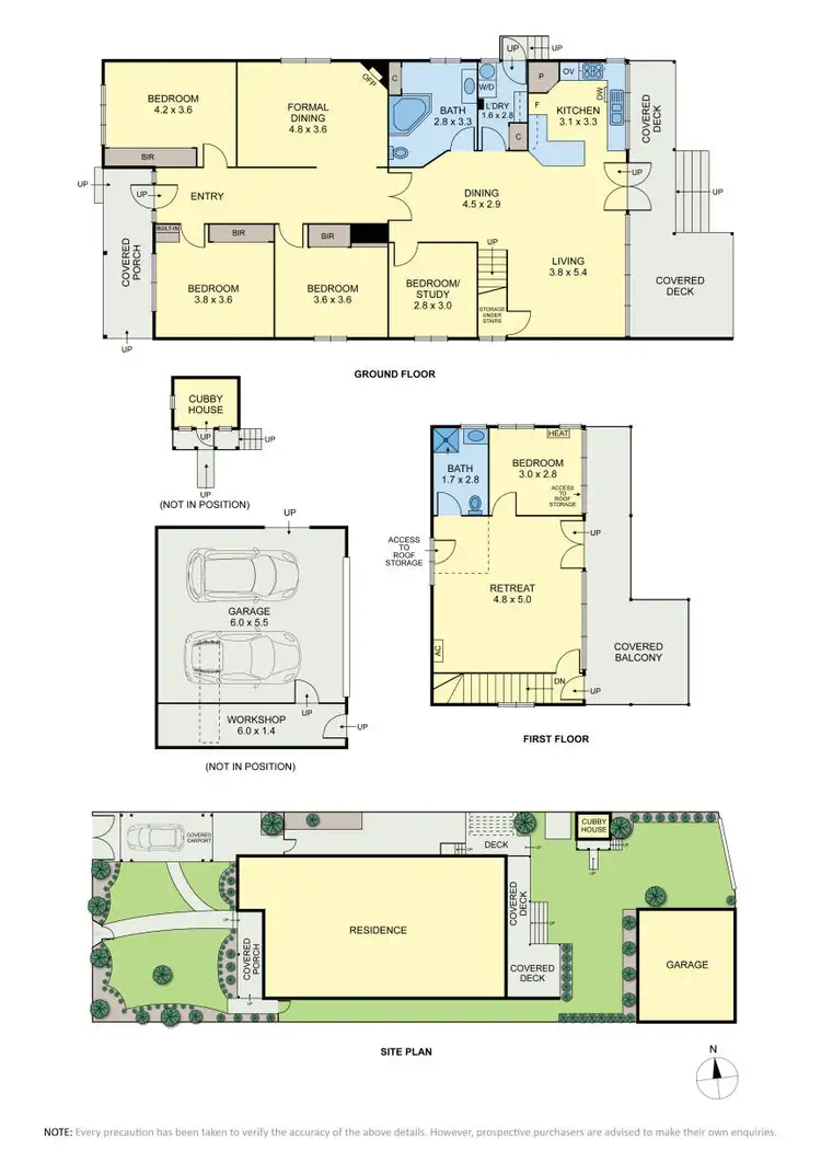 Floorplan of Homely house listing, 18 Glen Street, Essendon VIC 3040