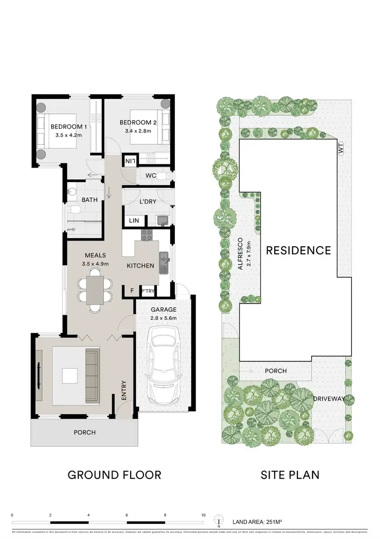 Floorplan of Homely townhouse listing, 21A Catherine Street, Geelong West VIC 3218