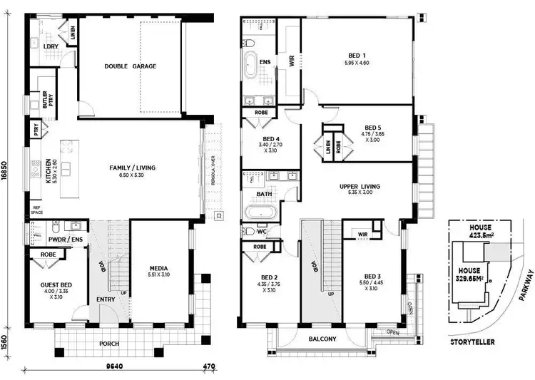 Floorplan of Homely house listing, 127 Storyteller Parkway (Gables), Box Hill NSW 2765