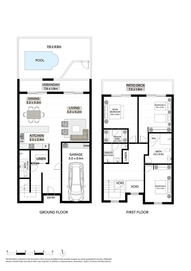 Floorplan of Homely townhouse listing, 520/265 Sandy Point Road, Salamander Bay NSW 2317