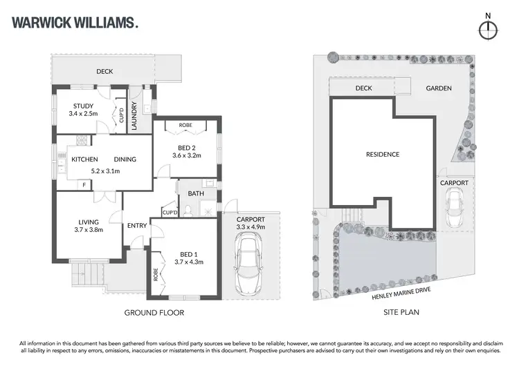 Floorplan of Homely house listing, 79 Henley Marine Drive, Rodd Point NSW 2046