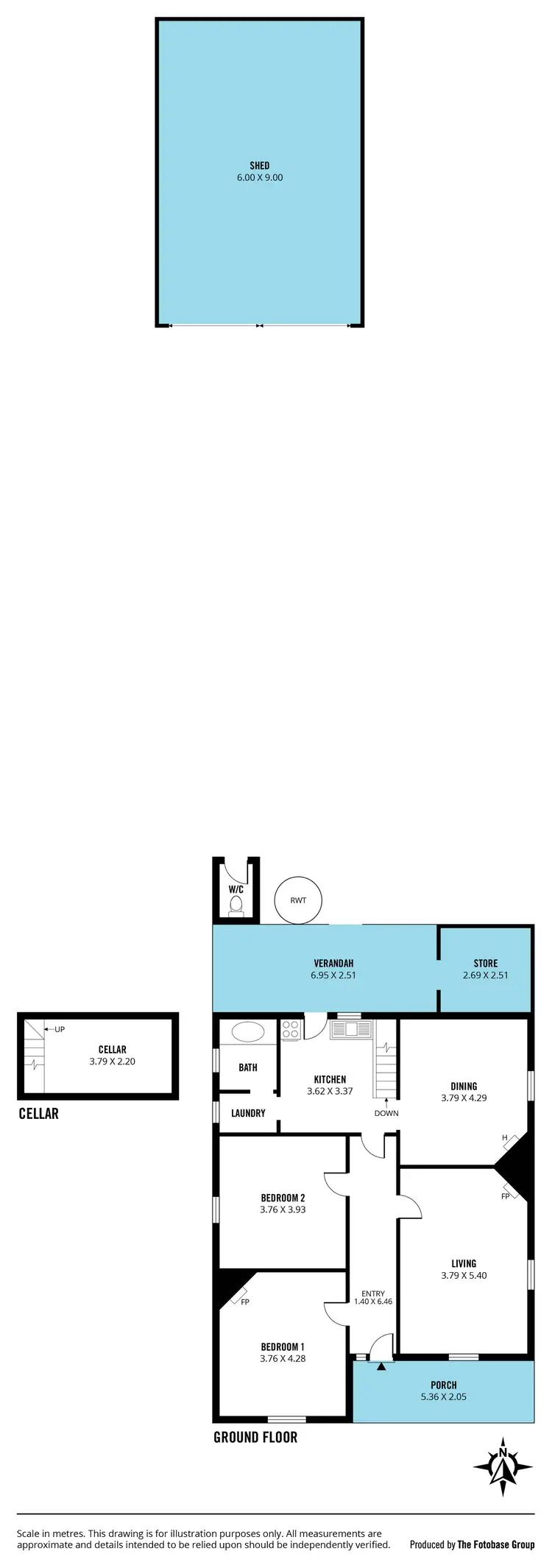 Floorplan of Homely house listing, 10 King Street, Mile End SA 5031