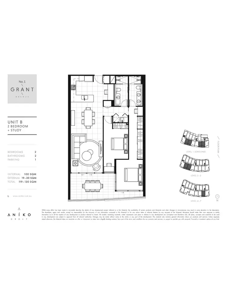 Floorplan of Homely apartment listing, 1106/1 Grant Avenue, Hope Island QLD 4212