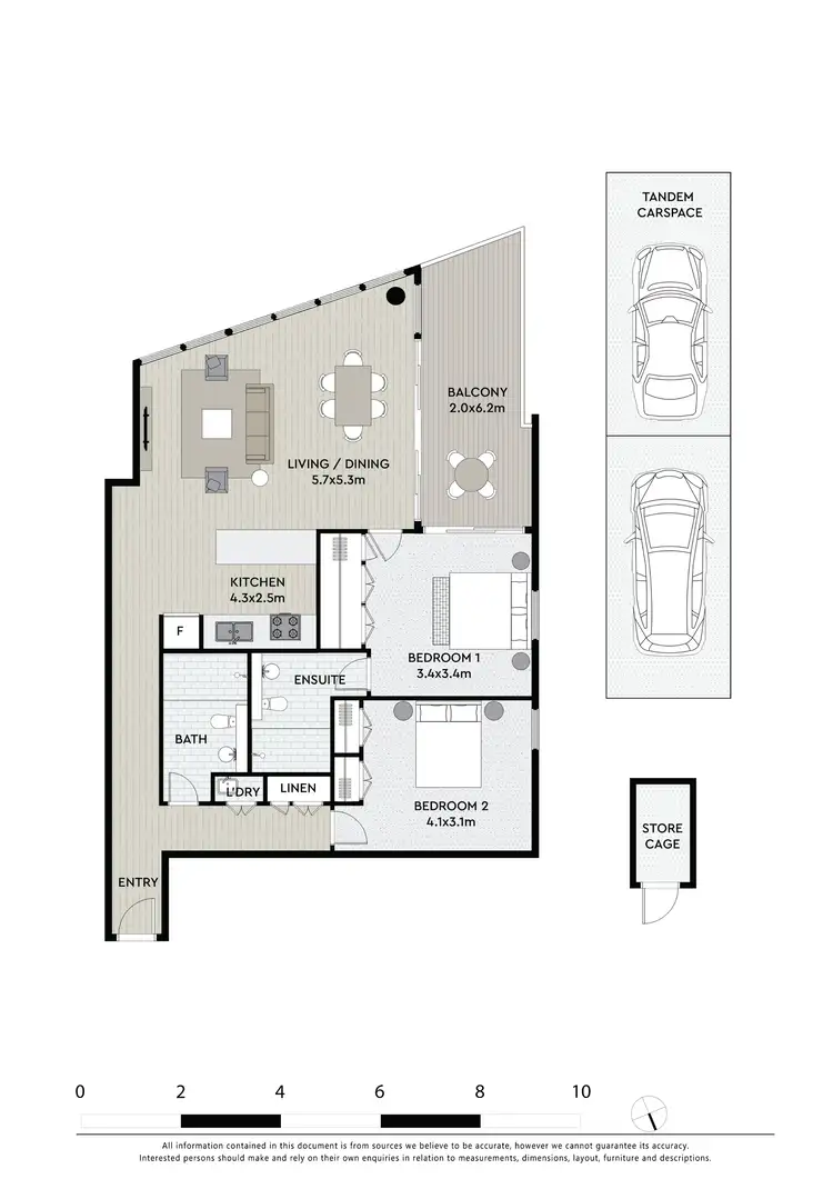 Floorplan of Homely apartment listing, 906C/3 Broughton Street, Parramatta NSW 2150