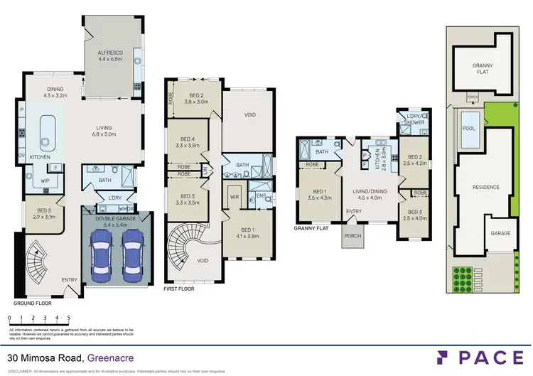 Floorplan of Homely house listing, 30 Mimosa Road, Greenacre NSW 2190